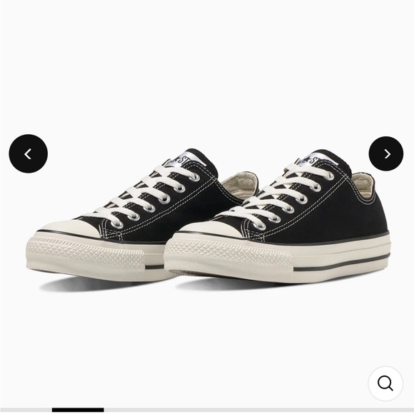 Black all star converse Japan shoes - Picture 1 of 9